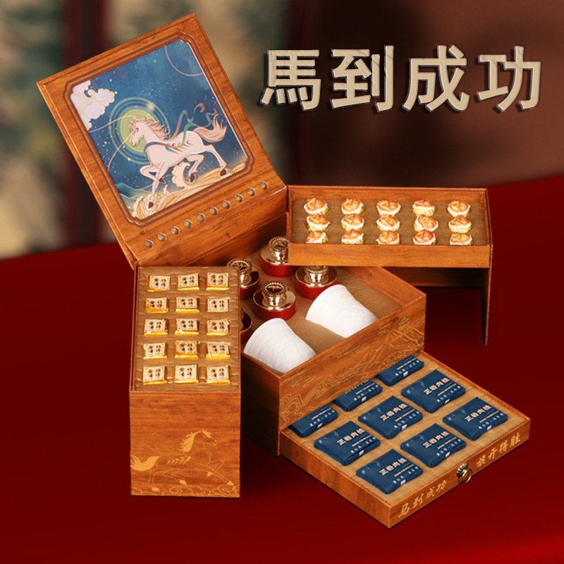 【汀和大福】【禮盒包裝 送禮首選！！贈送茶具】茶葉四件套禮盒、多款可選、送領導、送朋友、送長輩！