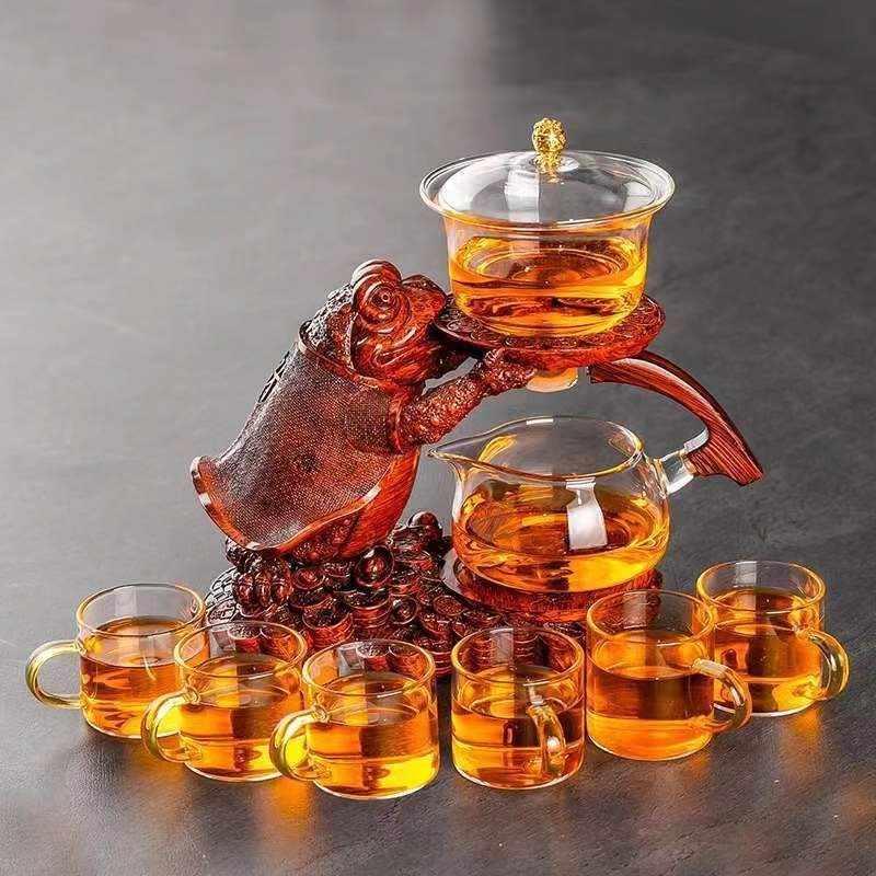 【汀和大福】【鴻運金蟾自動茶具組】爆款熱銷✨招財鎮宅、送禮自用超有面子!多款套裝任你選 【汀和大福】【鴻運金蟾自動茶具組】爆款熱銷✨招財鎮宅、送禮自用超有面子!多款套裝任你選